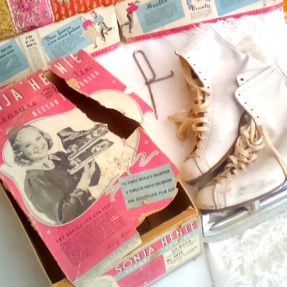 1930s Ice Skates Vintage Original RARE - Picture 4 of 17